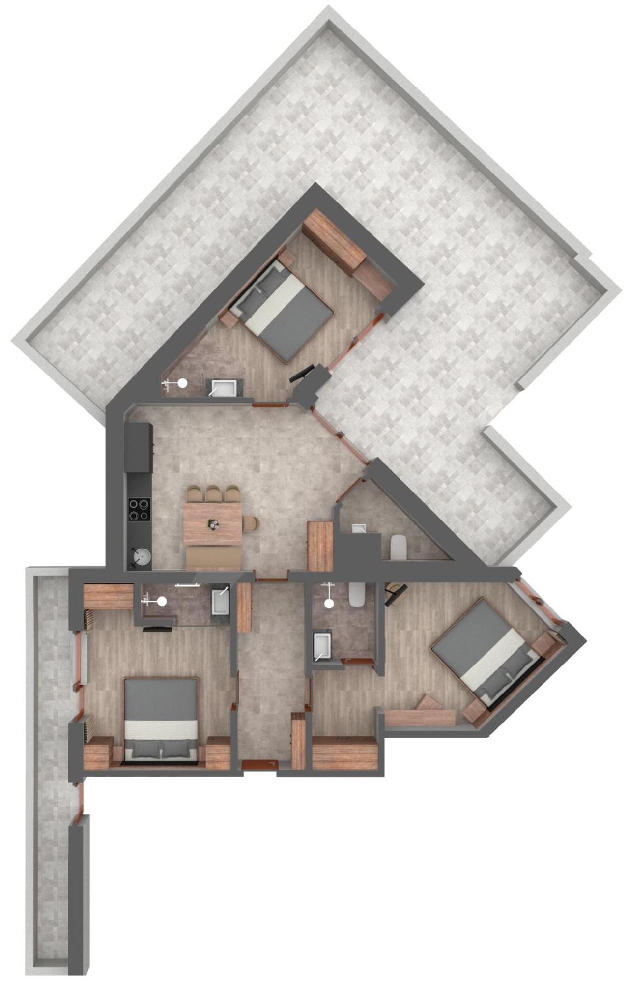 Aparthotel Fernblick 피스 외부 사진